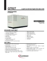 Preview for 1 page of Guardian QT027 Specifications