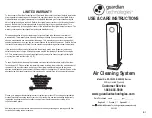 Guardian RAC5300 Series Use & Care Instructions preview