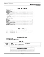 Preview for 2 page of Guardian SCR 11 Installation And Operation Manual