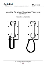 Guardian SCR-11A Installation & Operation Manual preview