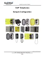 Guardian voip telephone Setup & Configuration Instructions Manual preview