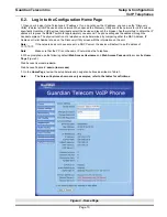 Предварительный просмотр 10 страницы Guardian voip telephone Setup & Configuration Instructions Manual