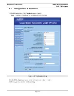 Предварительный просмотр 16 страницы Guardian voip telephone Setup & Configuration Instructions Manual