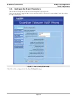 Предварительный просмотр 26 страницы Guardian voip telephone Setup & Configuration Instructions Manual