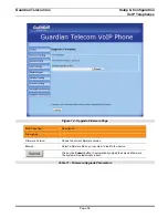 Предварительный просмотр 32 страницы Guardian voip telephone Setup & Configuration Instructions Manual