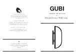 Preview for 1 page of GUBI Howard Sconce Assembly Instructions