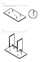 Предварительный просмотр 6 страницы GUBI Private Desk 10083287 Assembly Instructions Manual