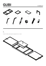 Preview for 2 page of GUBI S-Table Dining Table Extendable 10058061 Assembly Instructions Manual