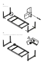 Preview for 4 page of GUBI S-Table Dining Table Extendable 10058061 Assembly Instructions Manual