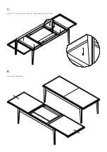 Preview for 7 page of GUBI S-Table Dining Table Extendable 10058061 Assembly Instructions Manual