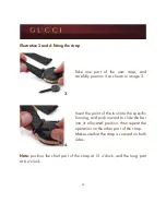 Предварительный просмотр 4 страницы Gucci Dive watches Instructions For Use Manual