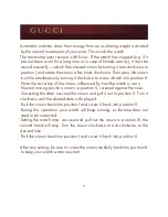 Предварительный просмотр 9 страницы Gucci Dive watches Instructions For Use Manual