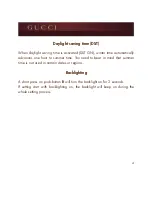 Preview for 4 page of Gucci I-GUCCI Instructions For Use Manual