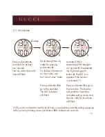 Preview for 10 page of Gucci I-GUCCI Instructions For Use Manual