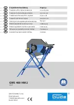 Предварительный просмотр 1 страницы GÜDE 01871 Translation Of The Original Instructions