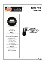 Preview for 1 page of GÜDE 1200 PRO Original Operating Instructions