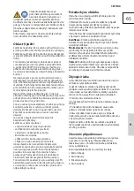 Preview for 69 page of GÜDE 20071 Instructions Manual