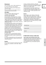 Preview for 75 page of GÜDE 20071 Instructions Manual