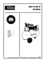 GÜDE 300/10/50 N Manual предпросмотр