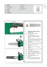 Preview for 17 page of GÜDE 300/36 KS Instructions Manual