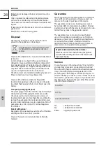 Preview for 32 page of GÜDE 300/36 KS Instructions Manual