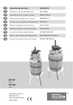 Предварительный просмотр 1 страницы GÜDE 30020 Instructions Manual