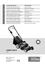 GÜDE 460/40-5.0S-R Translation Of The Original Instructions preview