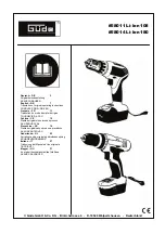 GÜDE 58011 Translation Of Original Operating Instructions preview