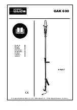 Preview for 1 page of GÜDE 94017 Operating Instructions Manual