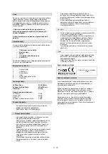 Preview for 12 page of GÜDE 94171 Translation Of Original Operating Instructions