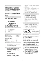 Preview for 21 page of GÜDE 94171 Translation Of Original Operating Instructions