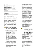 Предварительный просмотр 4 страницы GÜDE 94354 Operating Manual