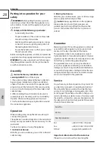 Preview for 28 page of GÜDE 94399 Instructions Manual