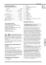 Preview for 47 page of GÜDE 94399 Instructions Manual