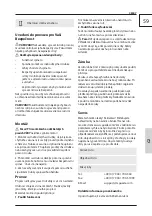 Preview for 59 page of GÜDE 94399 Instructions Manual