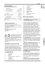 Preview for 69 page of GÜDE 94399 Instructions Manual