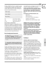 Preview for 83 page of GÜDE 94399 Instructions Manual