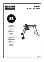 GÜDE 94711 Original Operating Instructions preview