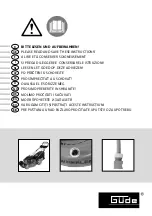 GÜDE Big Wheeler 515 Quick Start Manual preview