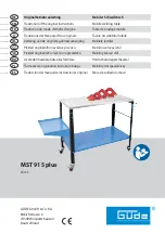 GÜDE MST 915 plus Translation Of The Original Instructions preview