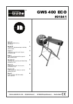 Предварительный просмотр 1 страницы Gude 01841 Translation Of Original Operating Instructions