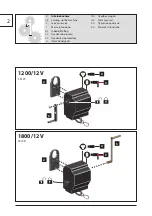 Preview for 6 page of Gude 1200/12 V Translation Of The Original Instructions