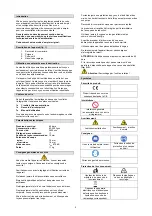 Preview for 9 page of Gude 2600 PRO Operating Instructions Manual