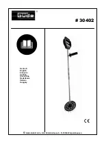 Gude 30402 Manual preview