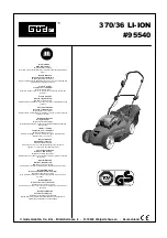 Предварительный просмотр 1 страницы Gude 370/36 LI-ION Operating Instructions Manual