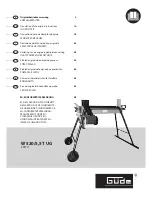 Gude 5 T UG Original Instructions Manual preview