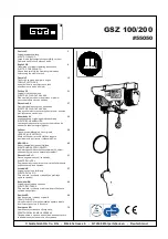 Gude 55050 Translation Of Original Operating Instructions preview