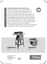 Gude 55056 Translation Of The Original Instructions preview