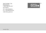 Preview for 72 page of Gude 58499 Manual