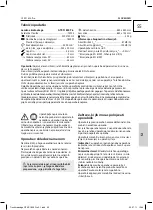 Preview for 61 page of Gude 75205 Translation Of The Original Instructions